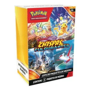Pokémon TCG: Scarlet & Violet-Chispas Fulgurantes Booster Bundle (6 Packs)
