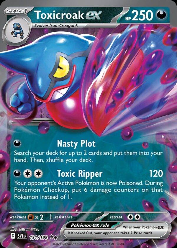 Toxicroak ex - 131/198