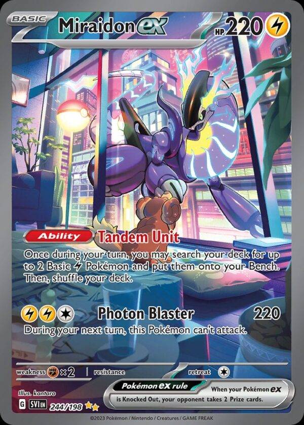 Miraidon ex - 244/198
