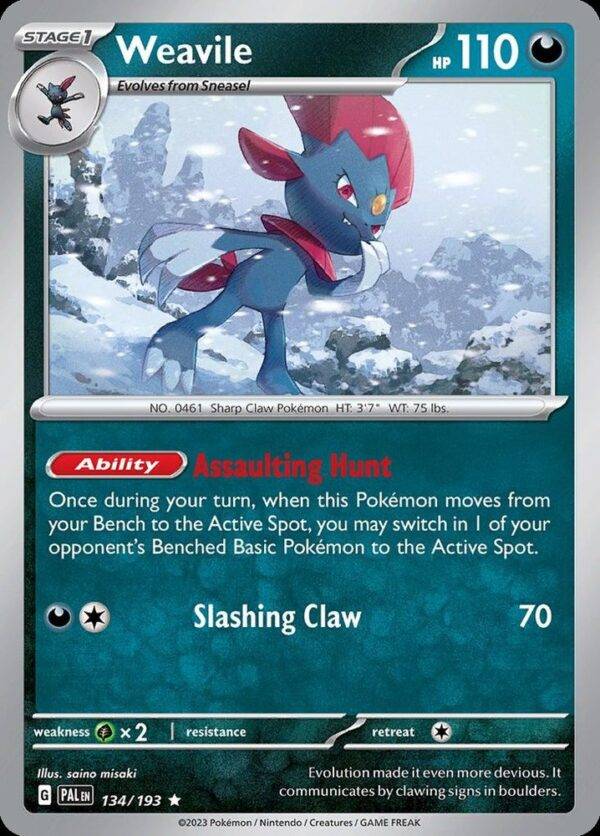 Weavile - 134/193