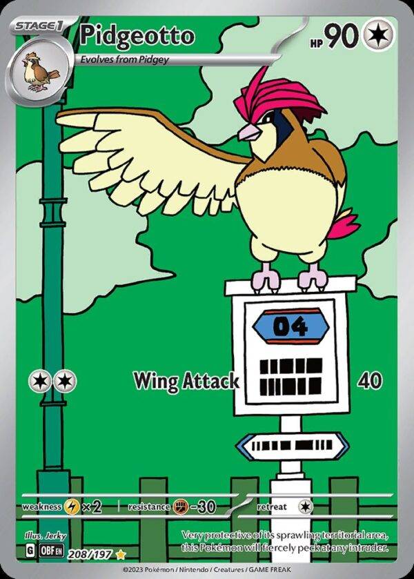 Pidgeotto - 208/197