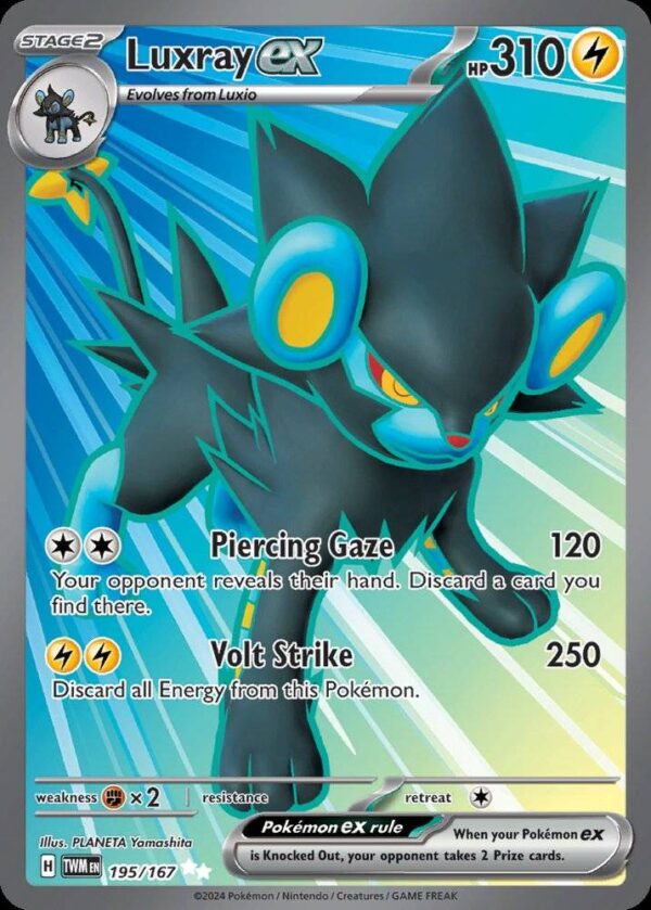 Luxray ex - 195/167