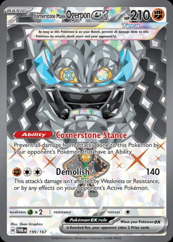 Cornerstone Mask Ogerpon ex - 199/167