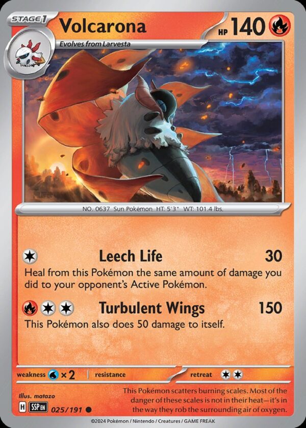 Volcarona - 25/191