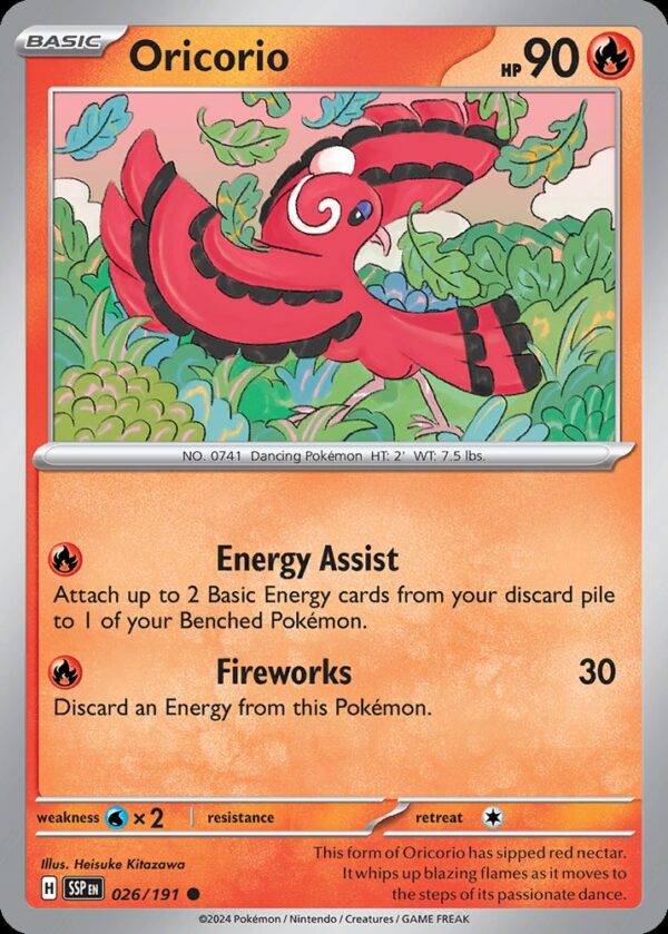Oricorio - 26/191