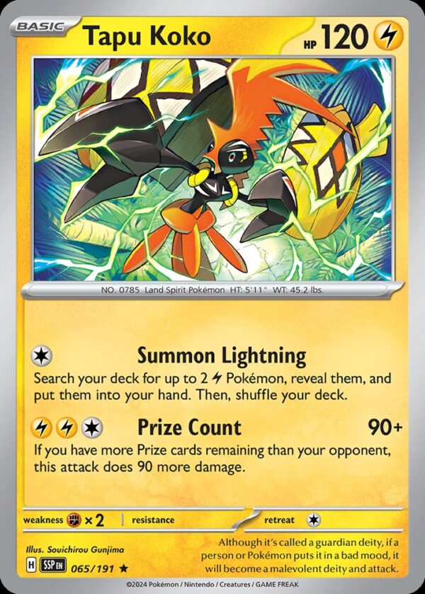 Tapu Koko - 65/191