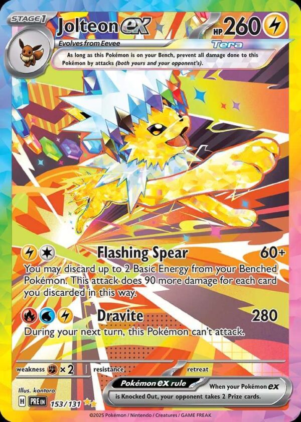 Jolteon ex - 153/131