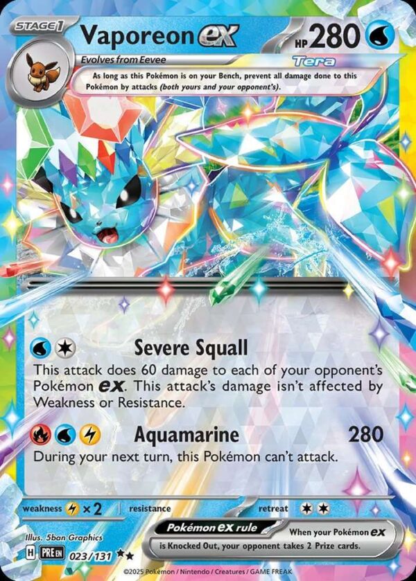 Vaporeon ex - 023/131