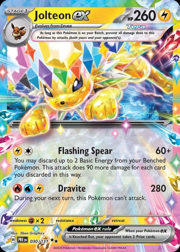 Jolteon ex - 030/131