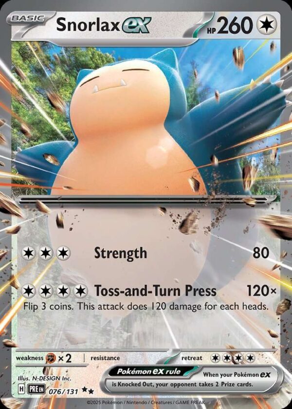 Snorlax ex - 076/131