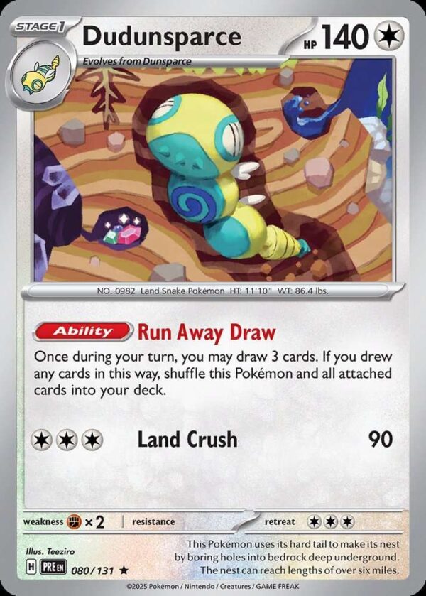 Dudunsparce - 080/131