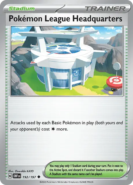 Pokémon League Headquarters - 192/197