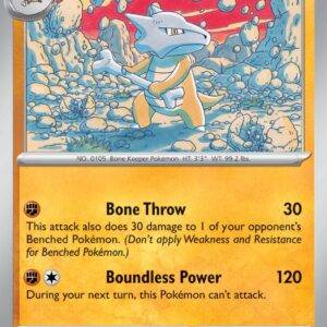 Marowak - 105/165