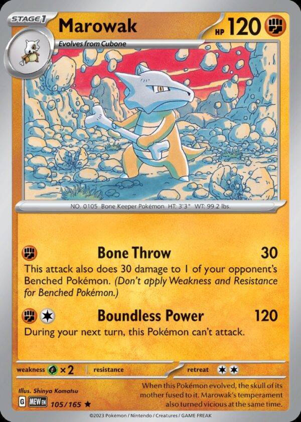 Marowak - 105/165