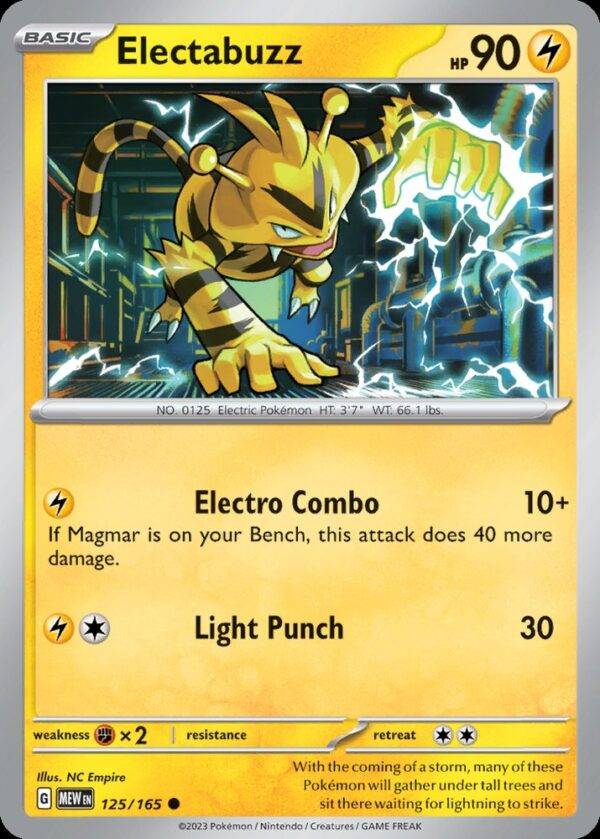 Electabuzz - 125/165