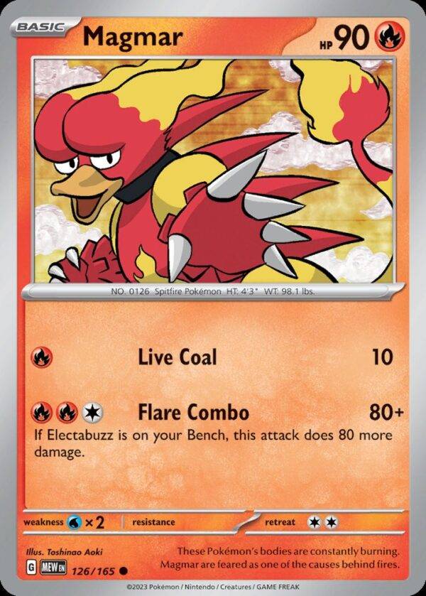 Magmar - 126/165