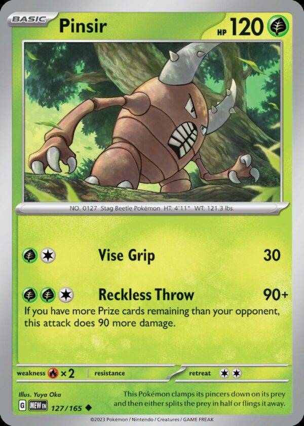 Pinsir - 127/165