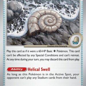 Antique Helix Fossil - 153/165