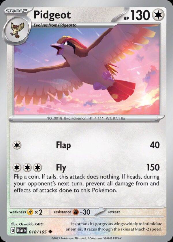 Pidgeot - 018/165