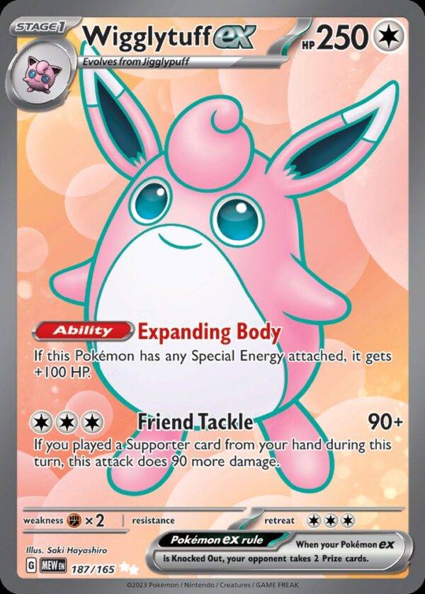 Wigglytuff ex - 187/165