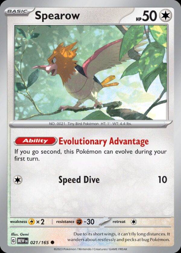 Spearow - 021/165
