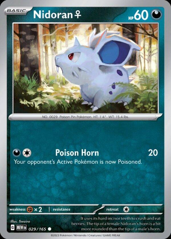 Nidoran ♀ - 029/165