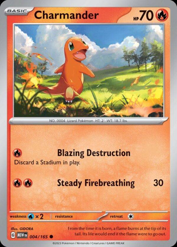 Charmander - 004/165