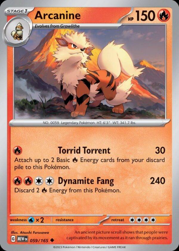 Arcanine - 059/165