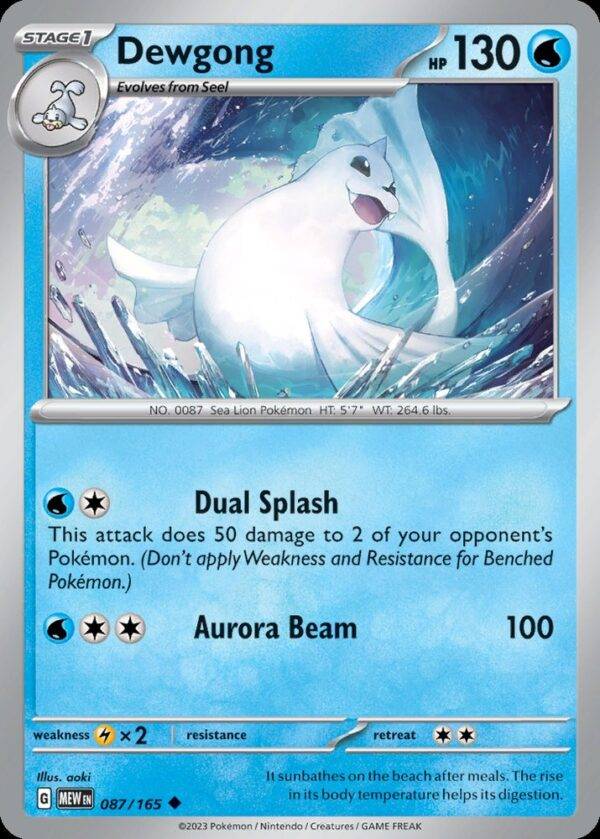 Dewgong - 087/165