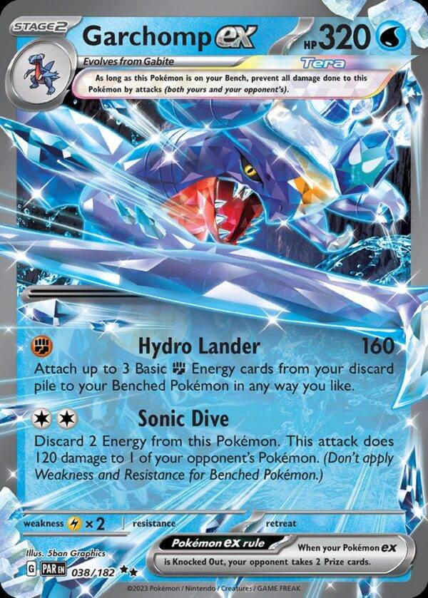 Garchomp ex - 038/182