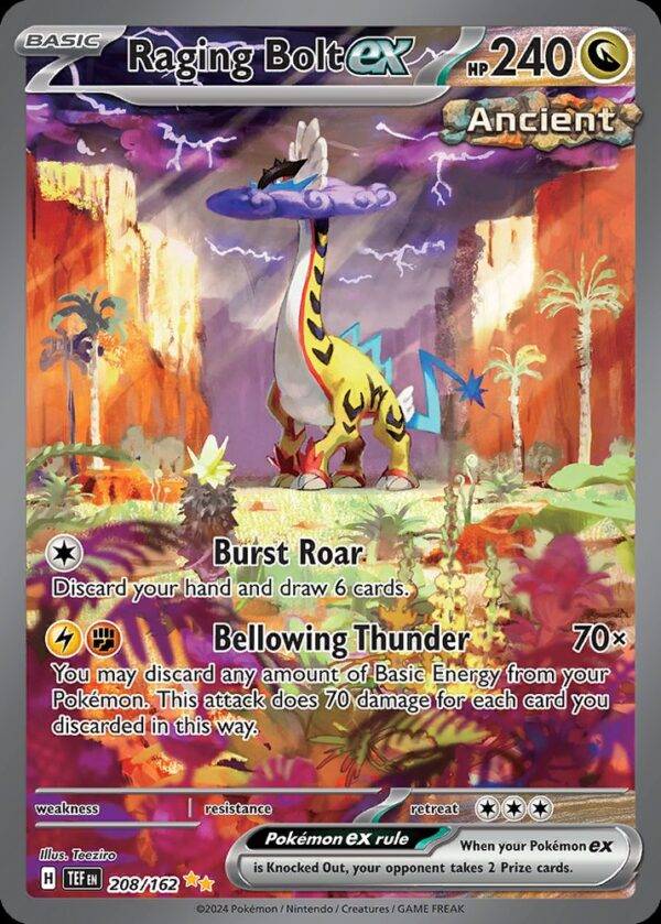Raging Bolt ex - 208/162