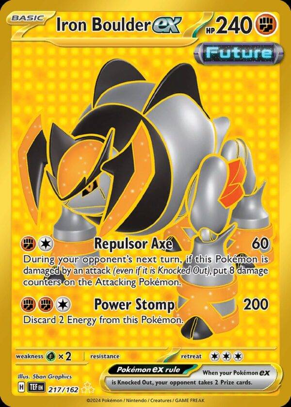 Iron Boulder ex - 217/162