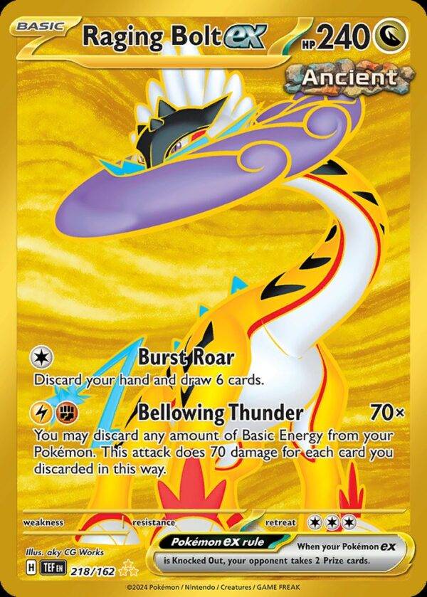 Raging Bolt ex - 218/162
