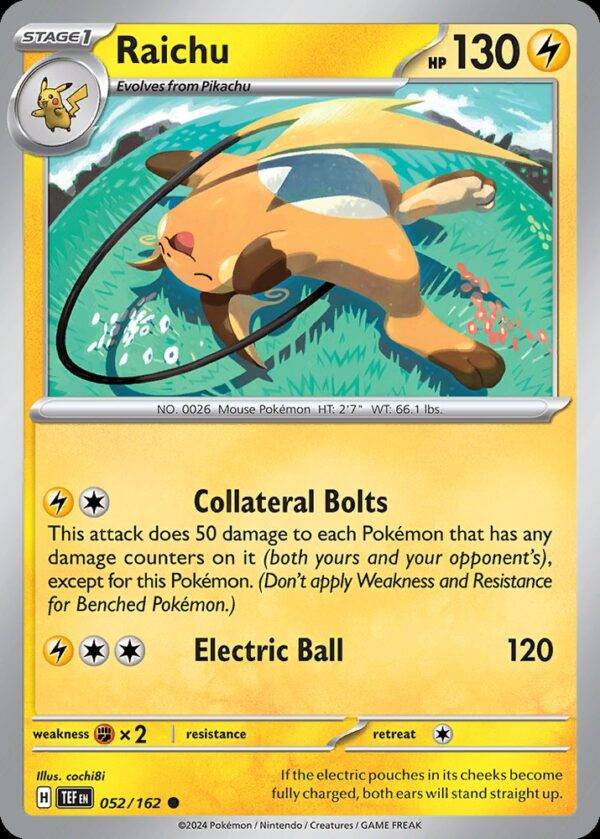 Raichu - 052/162