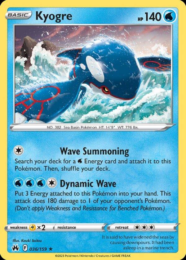 Kyogre - 036/159