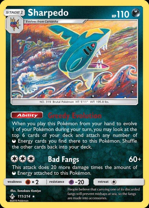 Sharpedo - 111/214