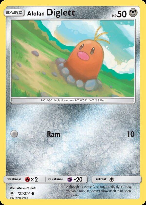 Alolan Diglett - 121/214