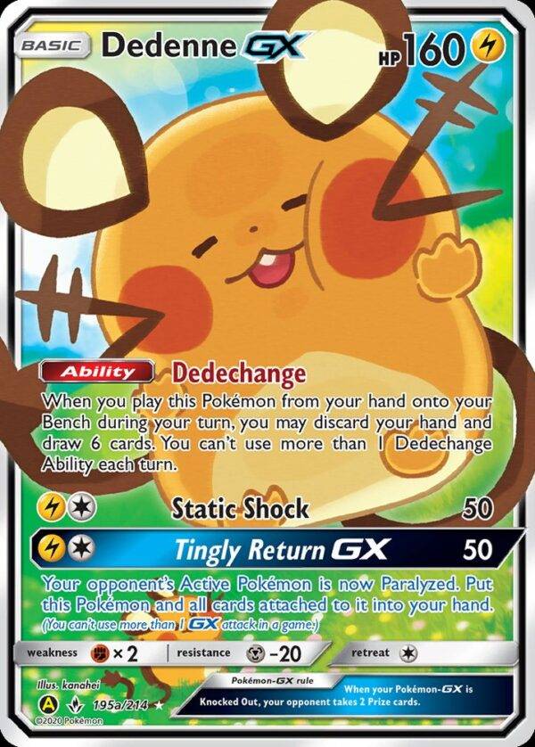 Dedenne-GX - 195a/214