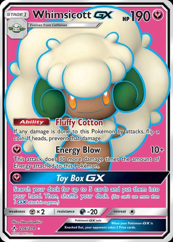 Whimsicott-GX - 206/214