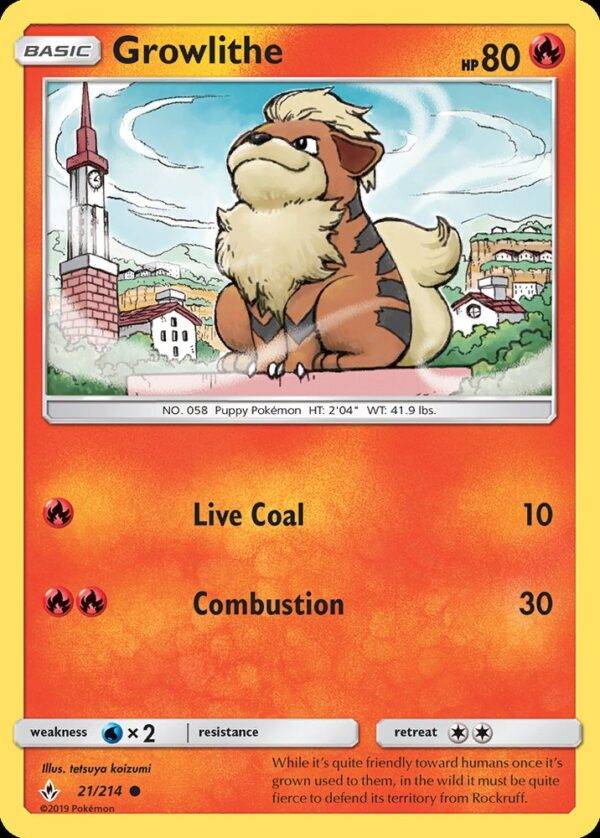 Growlithe - 21/214