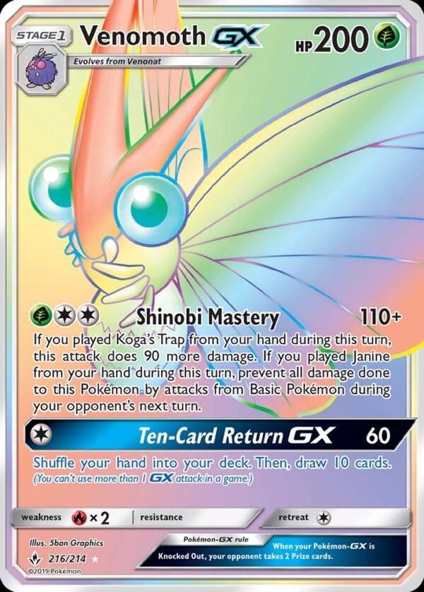 Venomoth-GX - 216/214