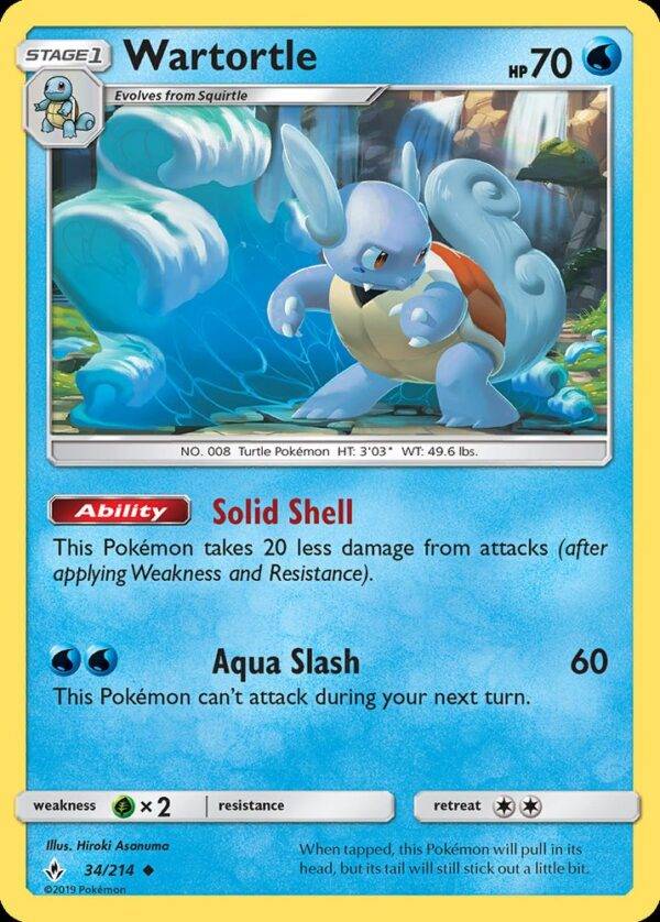 Wartortle - 34/214