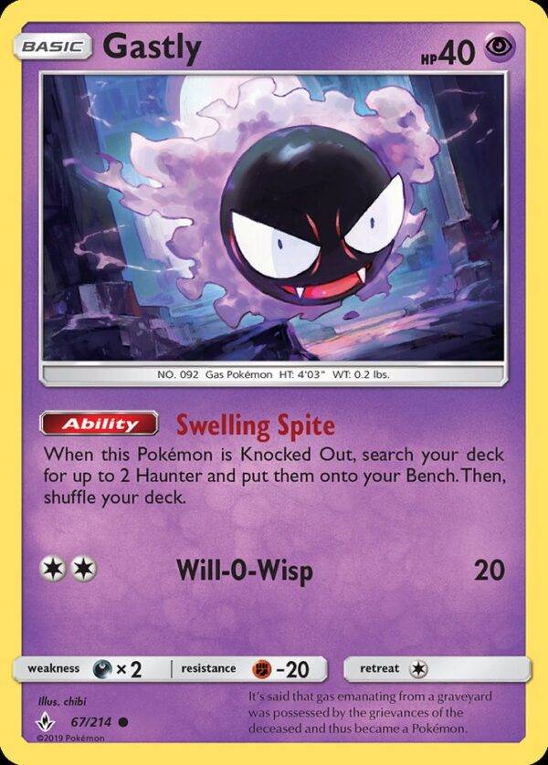 Gastly - 67/214