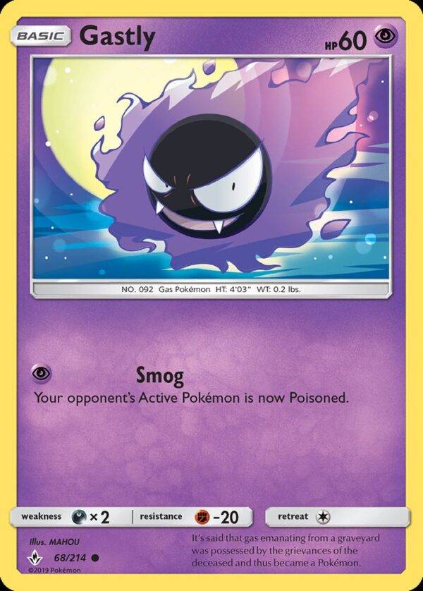 Gastly - 68/214