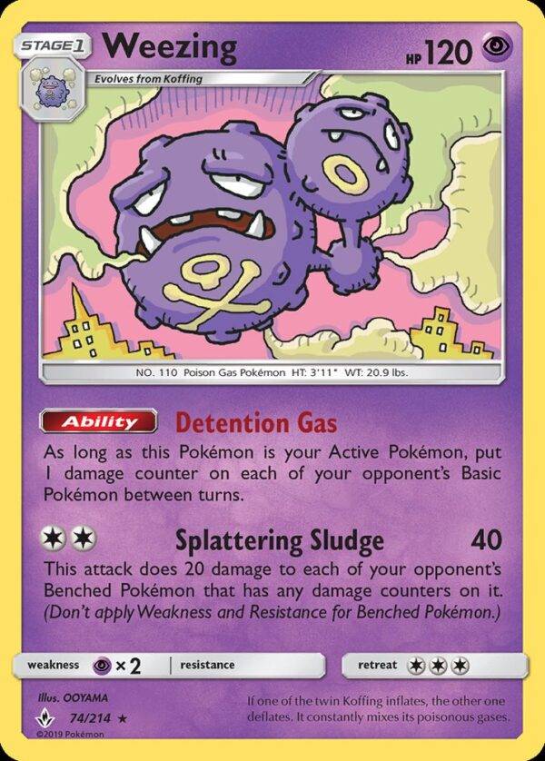 Weezing - 74/214