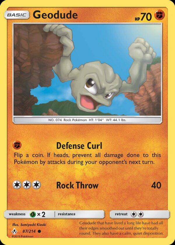 Geodude - 87/214