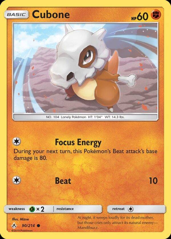 Cubone - 90/214