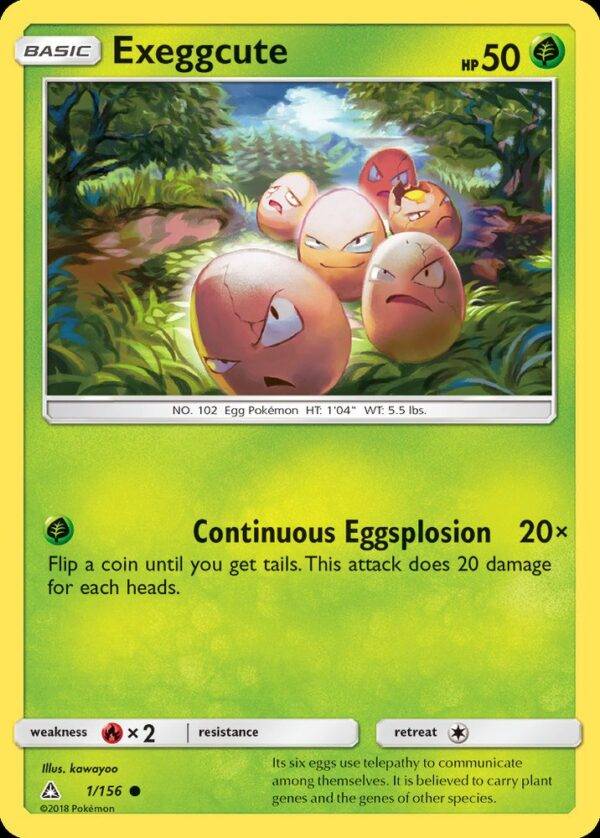 Exeggcute - 1/156