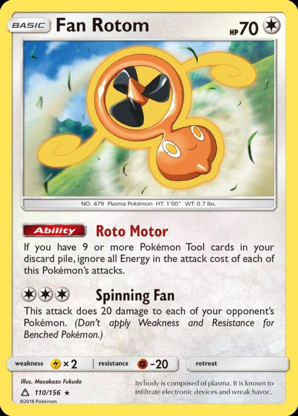 Fan Rotom - 110/156