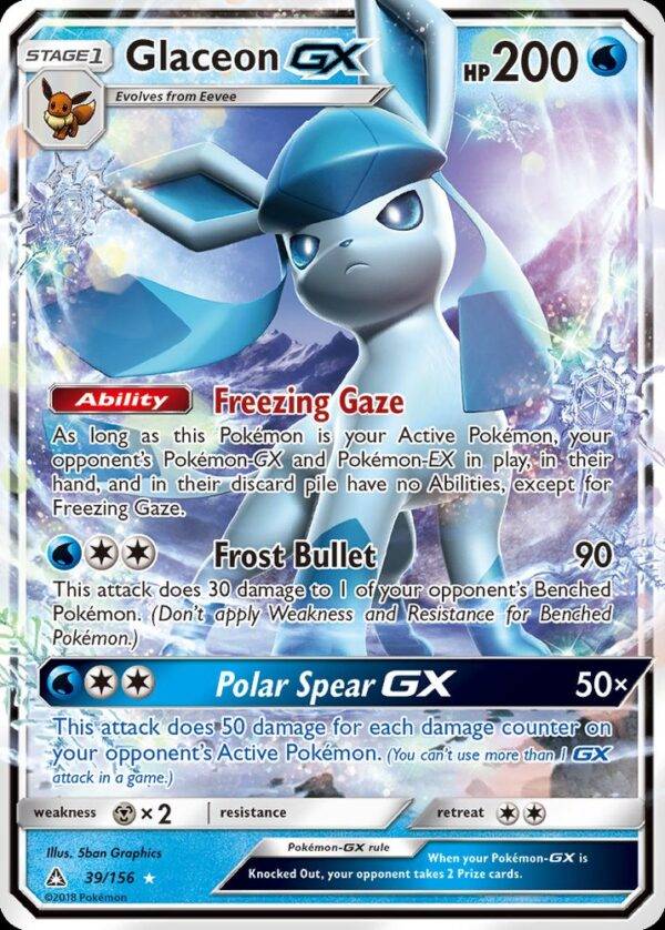 Glaceon-GX - 39/156